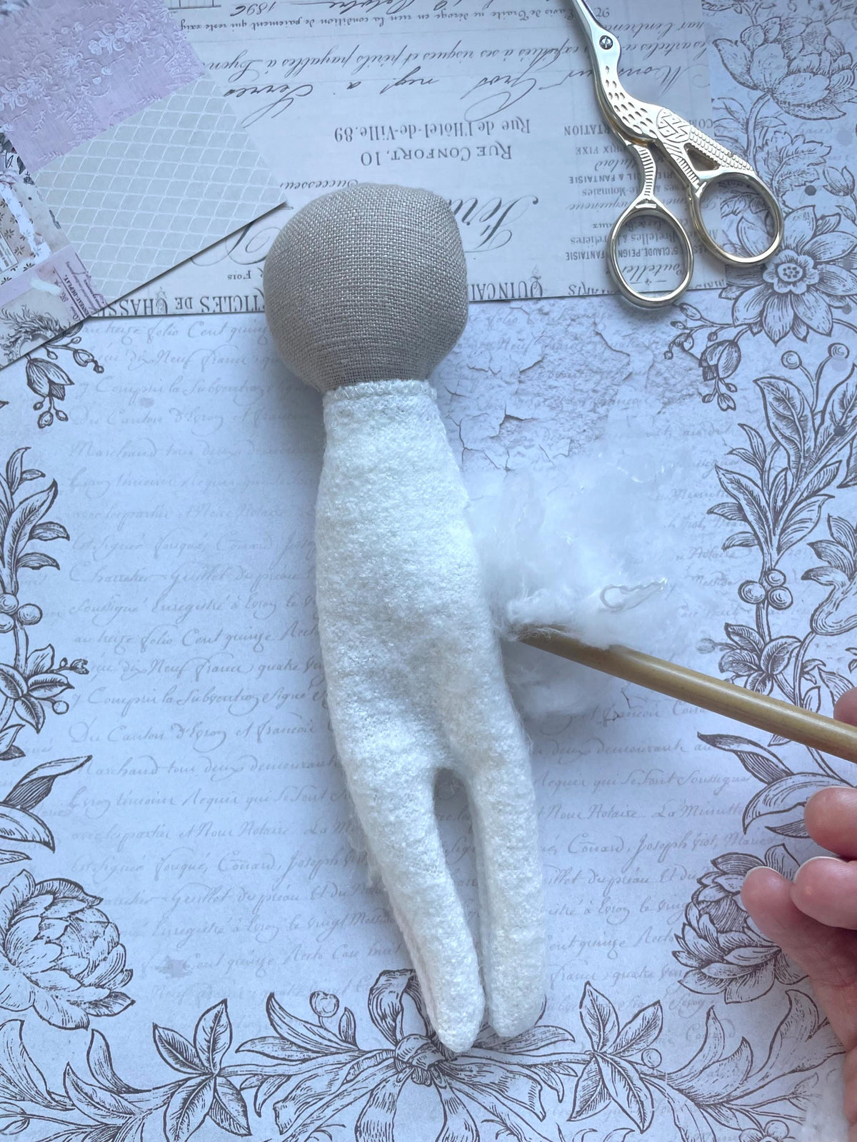 Angel Doll Sewing Pattern 