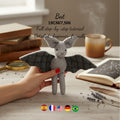 Bat Sewing Pattern PDF | Easy Halloween Stuffed Bat Soft Toy with 3 Eye Options